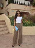 Tall pleated trouser